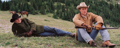 Heath Ledger co-starred with Jake Gyllenhaal in BROKEBACK MOUNTAIN