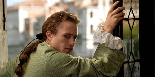 Heath Ledger played the title character in CASANOVA