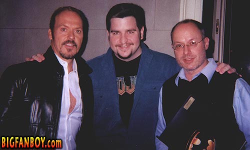 Michael Keaton, Mark Walters, and Paul Brooks